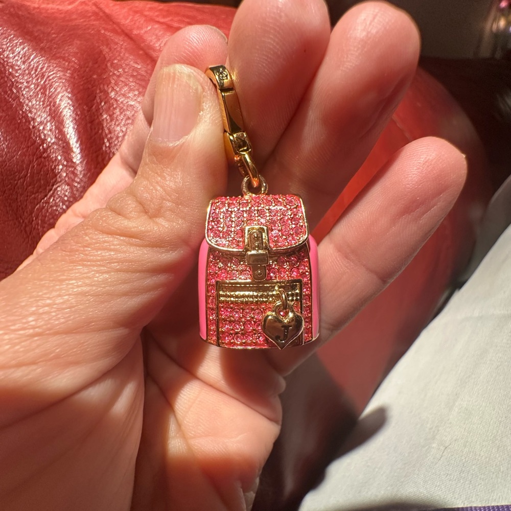 Juicy couture backpack charm